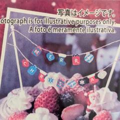 【差し上げます】クリスマスケーキ🎂フラッグピック