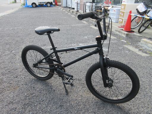 ★☆早いもの勝ち！超お得！☆★ BMX 20インチ 完成車 街乗り ストリート 自転車 マットブラック トリック 【ユーズドユーズ名古屋天白店】JI08-23
