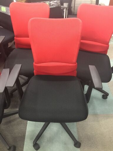中古　美品　サンワサプライ　オフィスチェア　ガスチェア　ワークチェア　事務いす　デスクチェア　肘付　メッシュ　各1台　愛知　一宮市　江南市　稲沢市　名古屋　岐阜　各務ヶ原　岐南町　羽島　三重　グッドプライス一宮