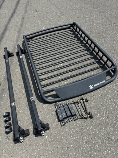 ベースキャリア、ルーフラック、ラックの網