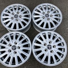 トヨタ 80系ノア/ヴォクシー純正◆15インチ 6J IS50 PCD114.3-5H◆エスクァイアなどにも◆車検・スタッドレス用などに!!