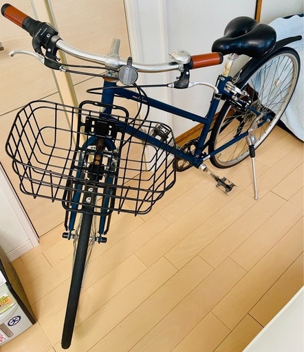 クロスバイク自転車　700 28C ダークグリーンカラー