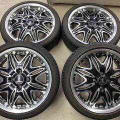 ブラックダイヤモンド◆16インチ 5.5J IS45 4/100◆165/45R16 付◆タント N-BOX N-WGN スペーシア デイズルークス アルトラパンなどに