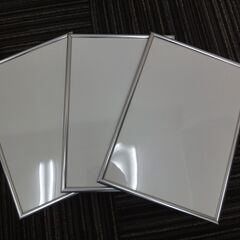 額縁3ヶセット A3用 シルバー ★中古★