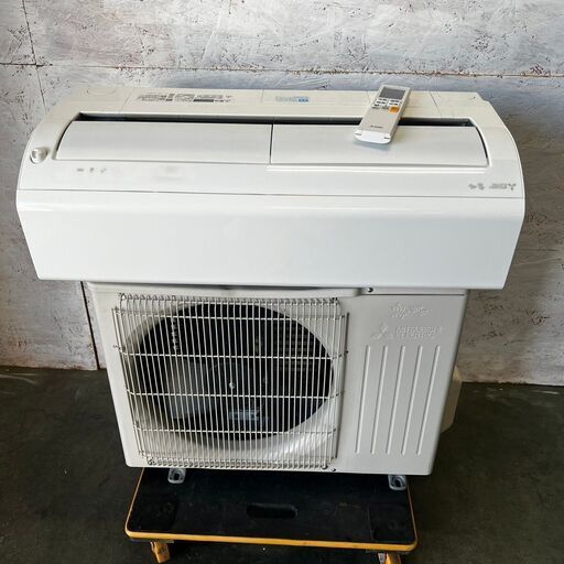 【MITSUBISHI】 三菱 ルームエアコン 室内機 室外機 100V 主に12畳用 MSZ-BXV3621-W 2021年製 N0327