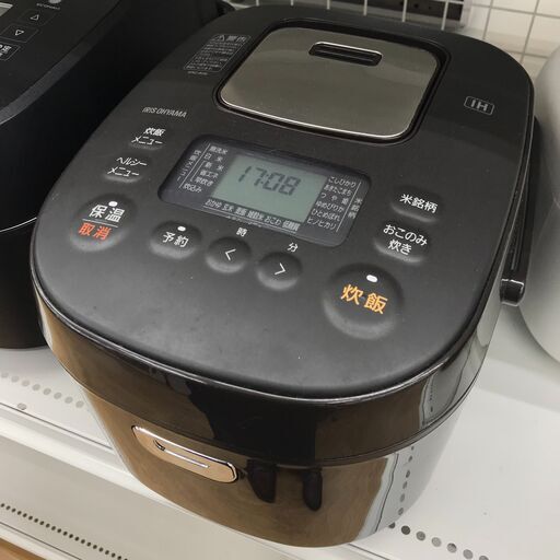 ★ジモティ割あり★ アイリスオーヤマ   IH炊飯器 　21年製 動作確認／クリーニング済み KJ5974