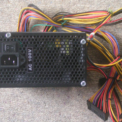 ８００円　５５０W電源　KEIAN製　自作パソコン用の画像