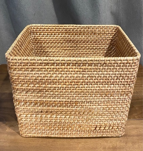 無印良品　重なるラタン　特大サイズ