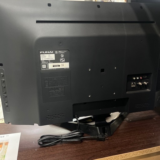 配達可【フナイ】32v液晶テレビ☆2019年製 クリーニング済/6ヶ月保証付 