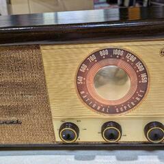 bluetooth付ナショナル真空管ラジオ　昭和レトロ