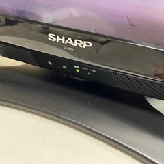 SHARP テレビ　TV 液晶テレビの画像