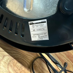 ホットプレート　電気ホットプレート　温度調整器付き　CS3-0411 36センチの画像