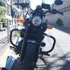 ローン可◾️ ETC エンジンガード ナビ 装着車両 ■ハーレーダビッドソン XG750 ストリート 検 スポーツスター XL883 レブルの画像