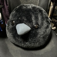 でっかいカラスのぬいぐるみ