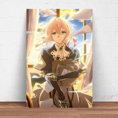 ★ ヴァイオレット・エヴァーガーデン ２点 セット ◎ タペストリー ×キャンバスアート 高品質キャンパス生地＆高画質HD印刷の画像