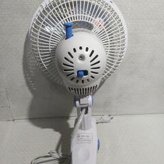 クリップ式 首振り扇風機 18㎝ C'sコーポレーション 2021年製の画像