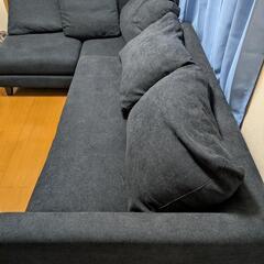 ユーカス　ソイル　3Ｐソファの画像