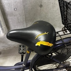 自転車　ママチャリ　カゴ付きの画像