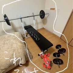 ベンチプレスとぶら下がり　その1