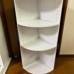 ニトリ　カラーBOX Nカラボ　コーナー３段カラボ