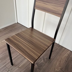ダイニングテーブル&ダイニングチェア　3点セットの画像