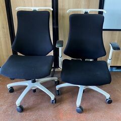イトーキ　エフチェア　2脚セット　座面高さが調整不可