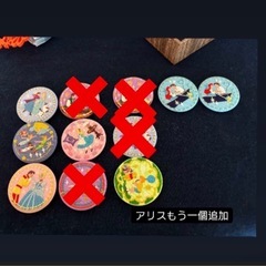 ディズニー刺繍缶バッチ　の画像