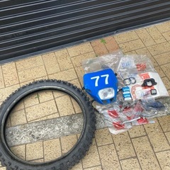 自賠責付き 125cc TMレーシング 2スト 公道走行 オフ車 モトクロスの画像
