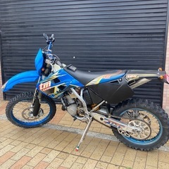自賠責付き 125cc TMレーシング 2スト 公道走行 オフ車 モトクロスの画像
