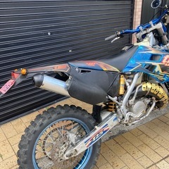 自賠責付き 125cc TMレーシング 2スト 公道走行 オフ車 モトクロスの画像