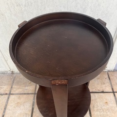 今日明日引き取りの方、値下げ中/サイドテーブル②/花台/多目的ミニテーブルの画像