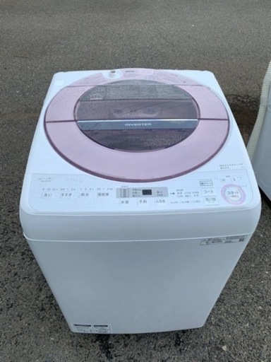 シャープ　全自動電気洗濯機　ES-GV7C-P
