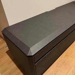 TVボード、グレー色、美品の画像