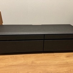 TVボード、グレー色、美品の画像