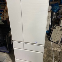 18年製　パナソニック　6ドア　600L 冷蔵庫　屋外洗剤清掃済み