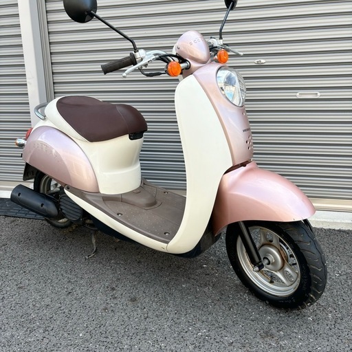 2895.お洒落可愛い　スクーピー　バッテリー、ミラー新品　千葉県柏市　即日配送、自走引き取りも可能