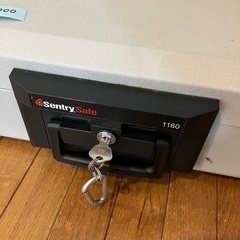 24日削除予定:セントリー　 ポータブル耐火保管庫【商品多数のため不定期フリマ開催】の画像