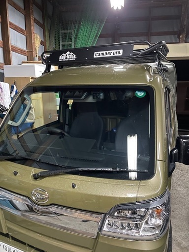 ダイハツハイゼット専用ルーフラック