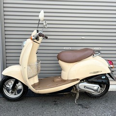 2896.お洒落可愛い　スクーピー　貴重なFIモデル　バッテリー、シート新品　千葉県柏市　即日配送、自走引き取りも可能の画像