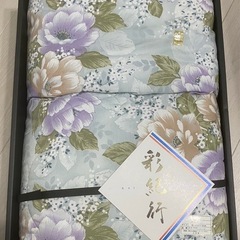 無料　新品　養生マット　ペット用に　シングル　掛け布団　訳あり の画像