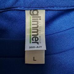 glimmer グリマー シャツ USA L スポーツ ウェア アメリカ 青の画像