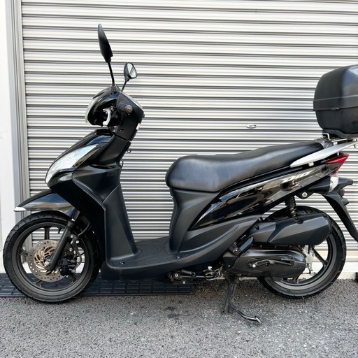 2898.低走行で即戦力　DIO 110 ミラー新品、リアボックス付属　即日配送、自走引き取りも可能