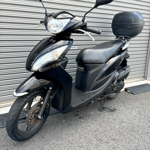 2898.低走行で即戦力　DIO 110 ミラー新品、リアボックス付属　即日配送、自走引き取りも可能