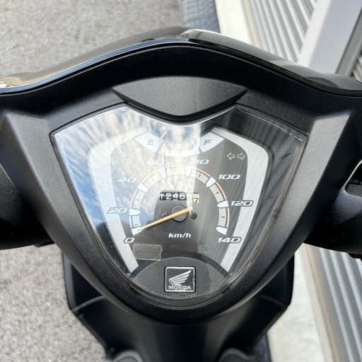 2898.低走行で即戦力　DIO 110 ミラー新品、リアボックス付属　即日配送、自走引き取りも可能