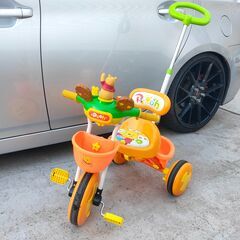 くまねず《姫路》くまのプーさん三輪車^^美品です。