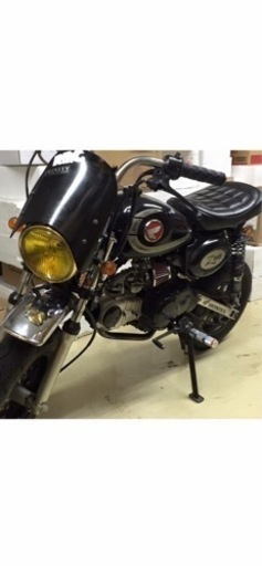 実働　国産モンキー88ccﾎﾞｱｯﾌﾟ 現在白ナンバー