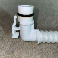 [格安,新品未使用]✨アクア洗濯機付属 風呂水吸水ホースとホース掛けの画像