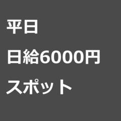 【スポット案件/急募⭐】【日給6000円】沖縄県那覇市 / 軽貨...