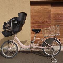 チャイルドシート付き自転車