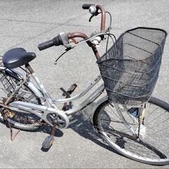 自転車 26インチ 6速 オートライト